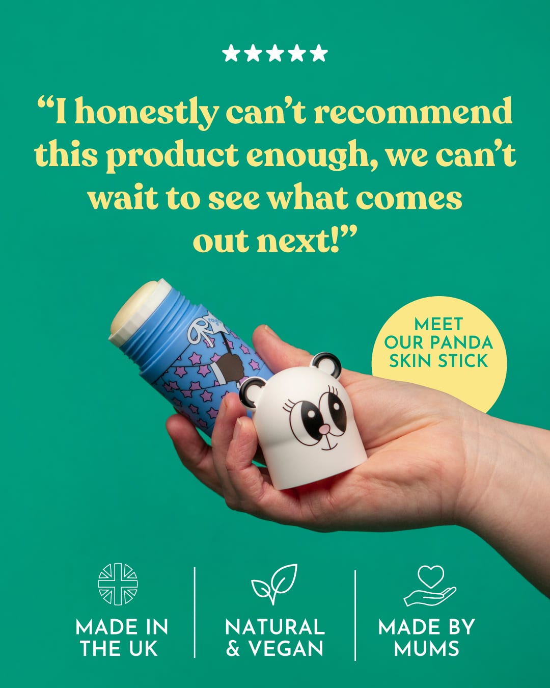rayro Panda Skin Stick customer testimonial