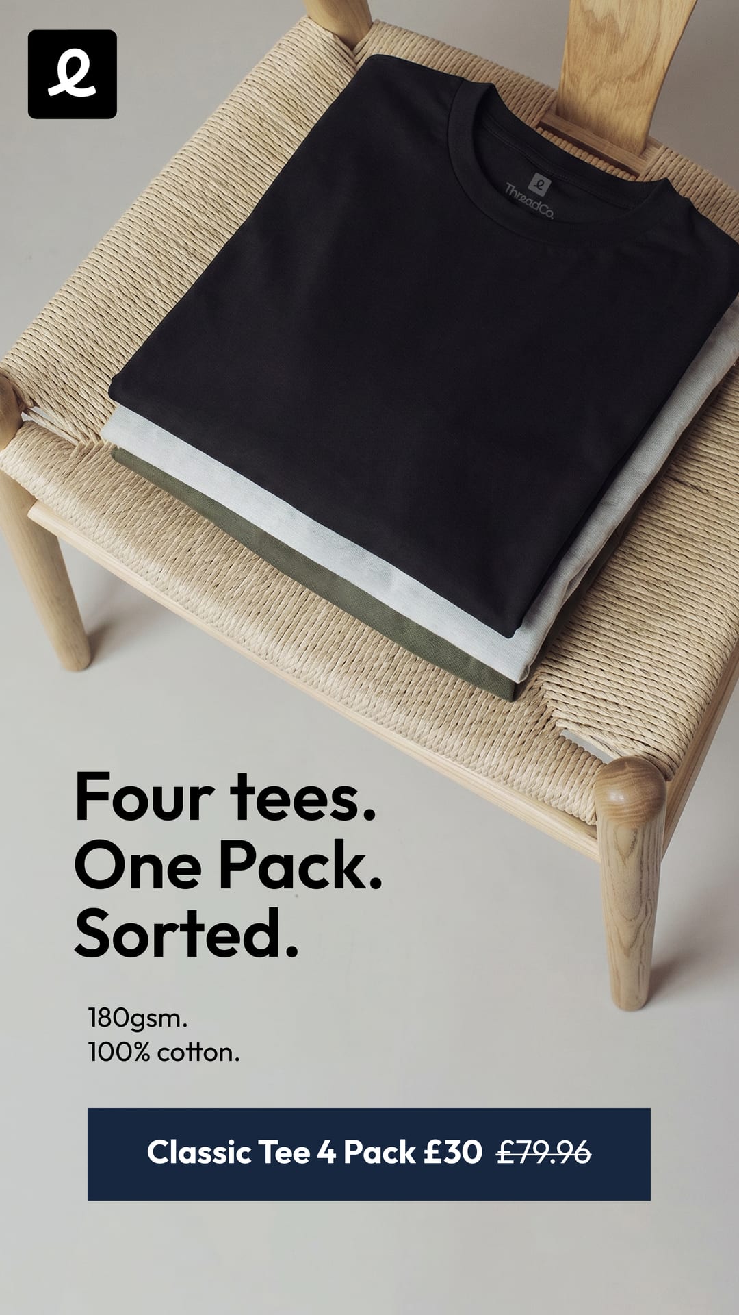 ThreadCo tailored fit tee